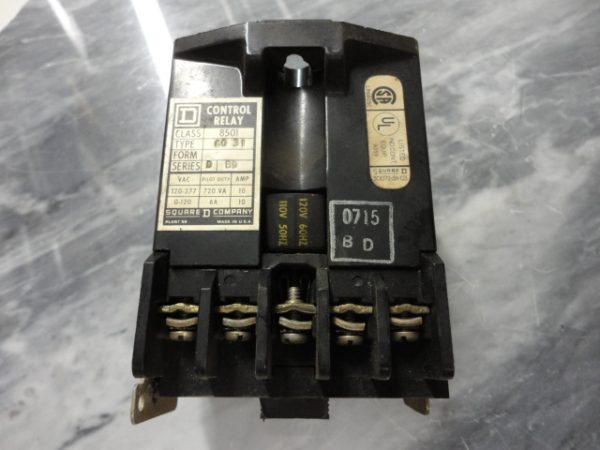 8501-G0-31: CONTROL RELAY, SQUARE D